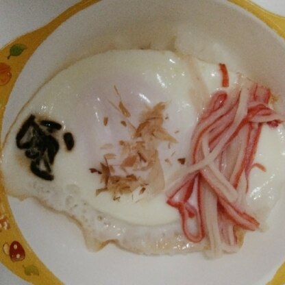月のおとさん♪おはようございます♪和風目玉焼き、息子の朝ご飯に作りました♪とても美味しいと喜んでいました♪(^.^)レシピありがとうございます♪